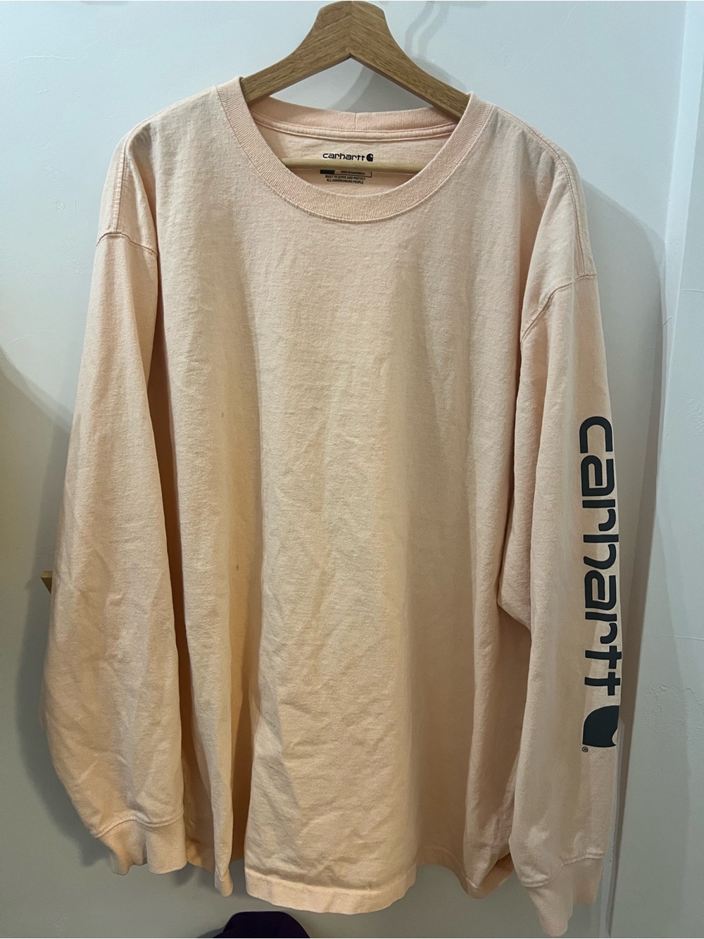 Pink Oversized Carhartt Crewneck